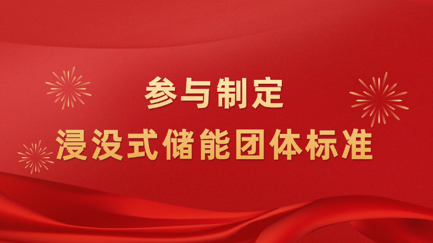 推动浸没式储能技术升级！金沙澳门唯一官方网站新能源参与制定浸没式液冷技术团体标准